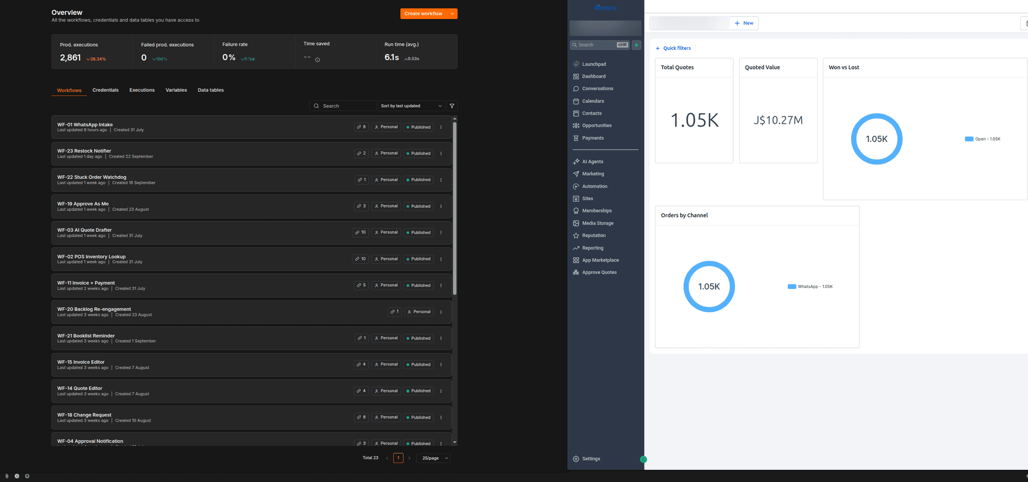 Quoting & Invoicing Automation